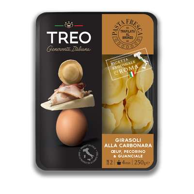 Girasoli alla carbonara, Treo (250 g)