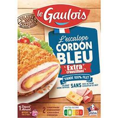 Cordon bleu de dinde, Le Gaulois (x 2, 200 g)