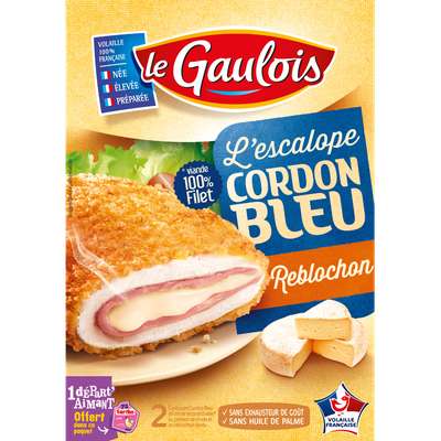 Cordon bleu de dinde au reblochon, Le Gaulois (x 2, 200 g)