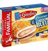 Cordon bleu de dinde, Le Gaulois (x 4, 400 g)