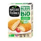 Cordons bleus de volaille BIO, Nature de France (200 g)