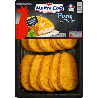 Panés au poulet, Maître Coq (x 10, 1 kg)