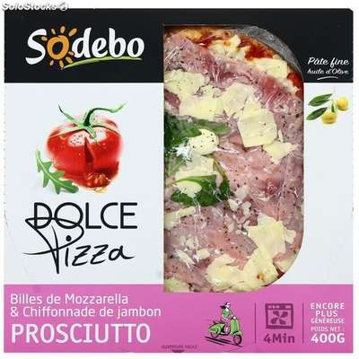 Pizza "Dolce" Prosciutto à l'italienne, Sodebo (400 g)