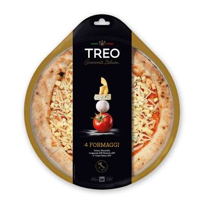 Pizza 4 Fromages, Treo (430 g)