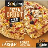 Pizza "Crust" Farmer poulet sauce barbecue, Sodebo (600 g)