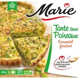 Tarte aux poireaux emmental fondant, Marie (400 g)