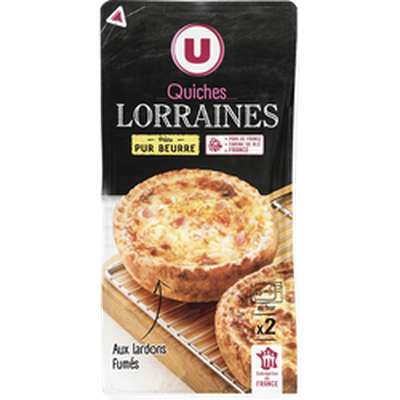 Quiche lorraine, U (2 x 130 g)