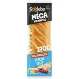 Sandwich méga baguette thon sauce andalouse , Sodebo (270 g)