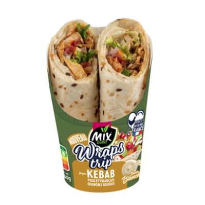 Wrap trip façon kebab, Mix Buffet (180 g)