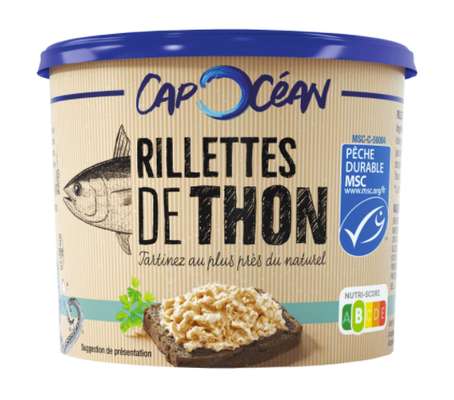 Rillettes de thon, Cap Océan (150 g)