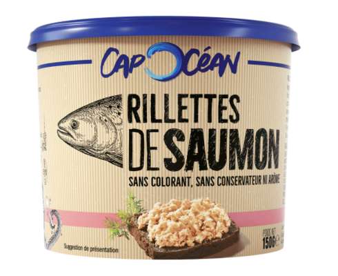 Rillettes de saumon, Cap Océan (150 g)