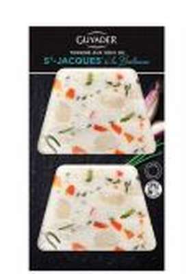 Terrines aux noix de St Jacques à la Bretonne, Guyader (2 x 60 g)
