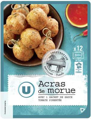 Acras de Morue et sauce tomate, U (x 12 = 200 g)
