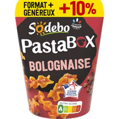 Fusilli à la bolognaise, Sodebo (330 g)