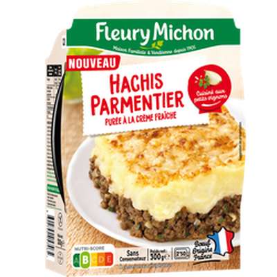 Hachis parmentier à l'emmental gratiné, Fleury Michon (300 g)