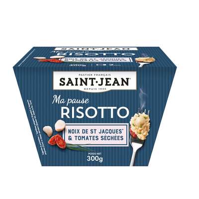 Risotto noix de St Jacques et tomates séchées, Saint Jean (300 g)