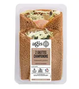 Galettes jambon champignons emmental, Agis (2 x 150 g)