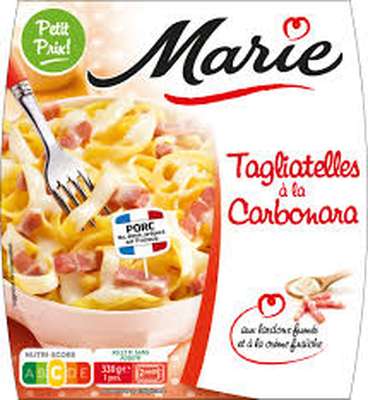 Tagliatelle carbonara, Marie (330 g)
