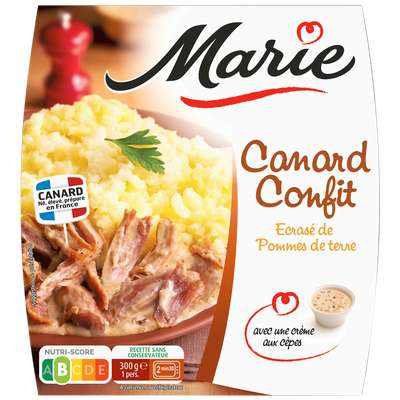 Canard confit écrasé de pomme de terre, Marie (300 g)