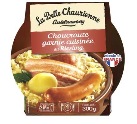 Choucroute cuisinée au riesling, La Belle Chaurienne (300 g)