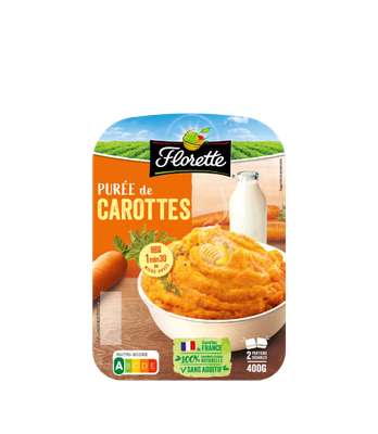 Purée de carottes, Florette (2 x 200 g)