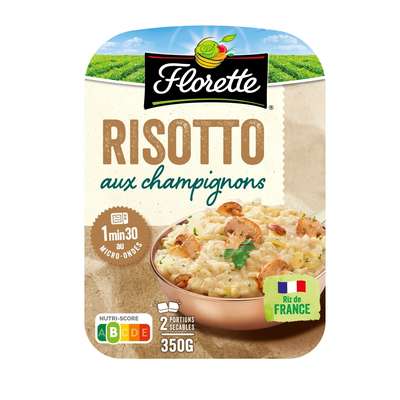 Risotto aux champignons, Florette (2 x 175 g)