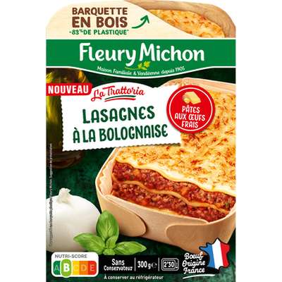 Lasagnes à la bolognaise, Fleury Michon (300 g)