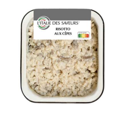 Risotto aux cèpes, L'Italie des Saveurs (300 g)