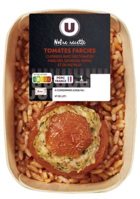 Tomates farcies et riz, U (300 g)