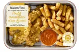 Croustillant de poulet et churros de pomme de terre sauce brava, Maison Tino (600 g)