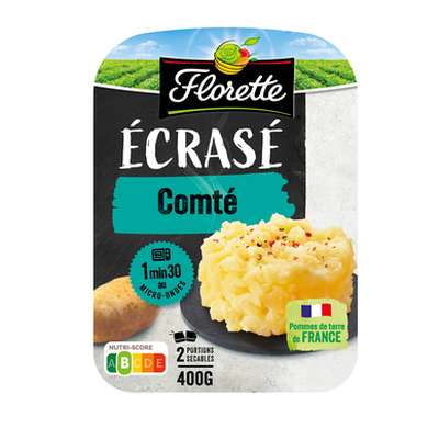 Ecrasé de pomme de terre au comté, Florette (2 x 200 g)