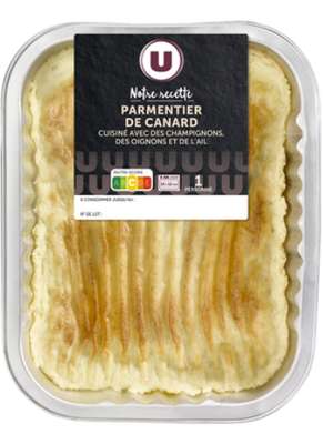 Parmentier de canard, U (300 g)