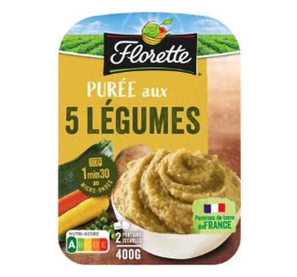 Purée de 5 légumes, Florette (2 x 200 g)