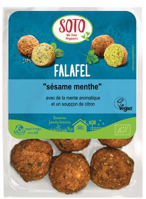 Falafel Sésame menthe BIO, Soto (x 12, 220 g)