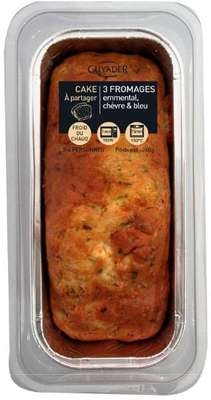 Cake aux 3 fromages, Guyader (260 g)