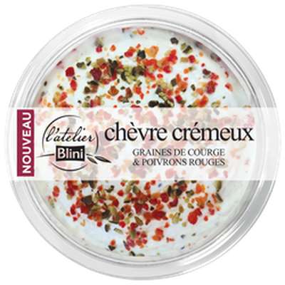 Chèvre crémeux, L'atelier Blini (140 g)