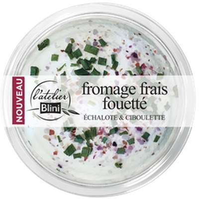 Fromage frais fouetté, L'atelier Blini (140 g)