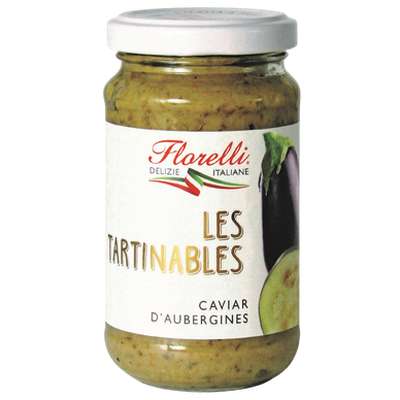 Caviar d'aubergines, Florelli (190 g)