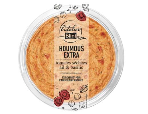 Houmous tomates séchées, Atelier Blini (175 g)