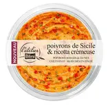 Poivrons de Sicile et ricotta crémeuse, l'Atelier Blini (140 g)