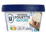 Fromage fouetté au lait nature pasteurisé 24% MG, U (150 g)