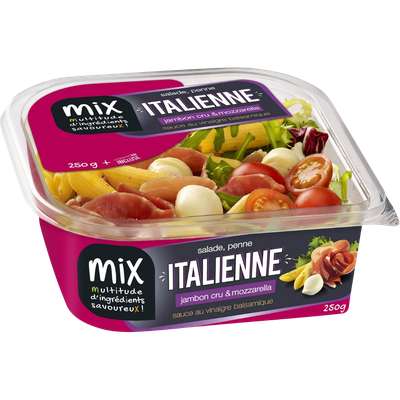 Salade italienne penne jambon cru tomates mozzarella, Mix Buffet (250 g)