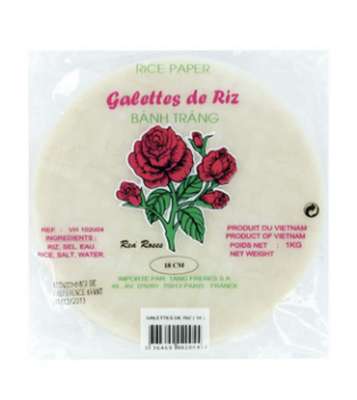Galette de riz, Red Roses - 18 cm (1 kg)