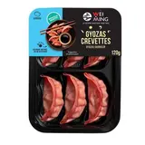 Gyozas raviolis aux crevettes, WeiMing (x 6, 120 g)