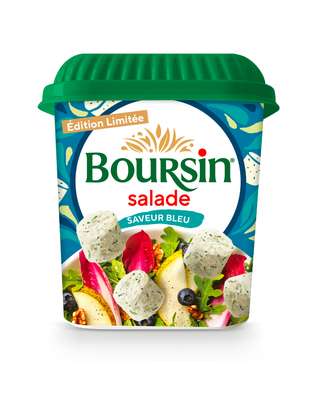 Fromage pour salades et apéritif saveur bleu, Boursin (120 g)