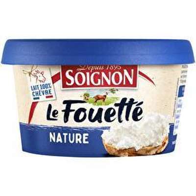 Fromage de Chèvre fouetté nature, Soignon (140 g)