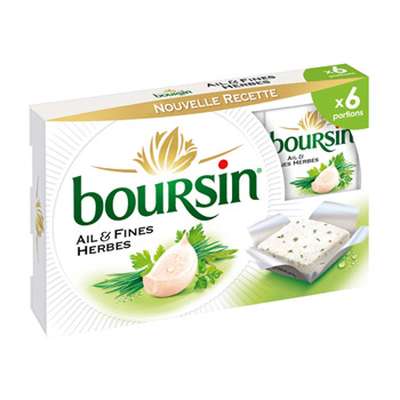 Boursin Ail et Fines Herbes (x 6, 96 g)