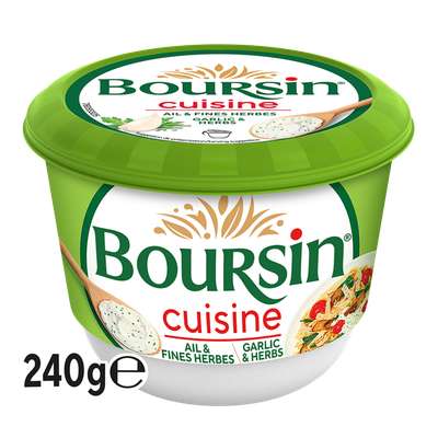 Boursin cuisine ail et fines herbes (240 g)
