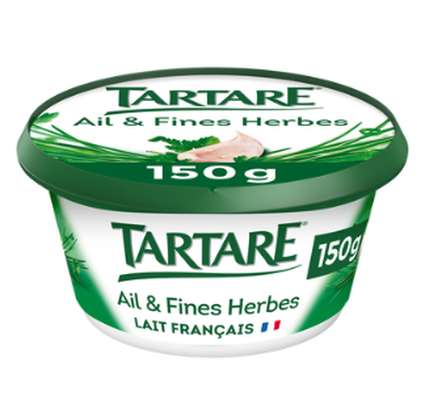 Fromage à tartiner ail et fines herbes, Tartare (150 g)