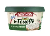 Fouetté de chèvre ail & fines herbes, Soignon (140 g)